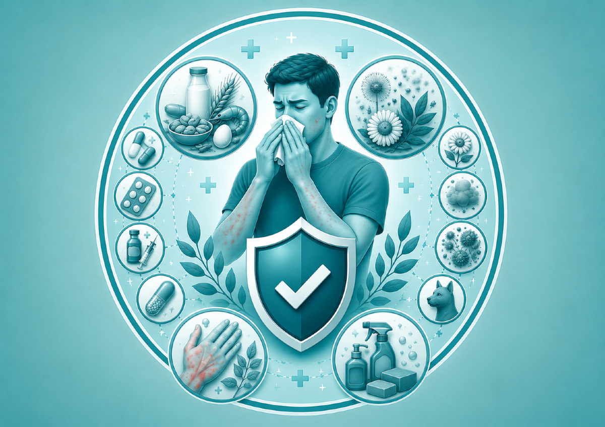 Aarogya Food + Inhalant + Contact + Drug Allergy